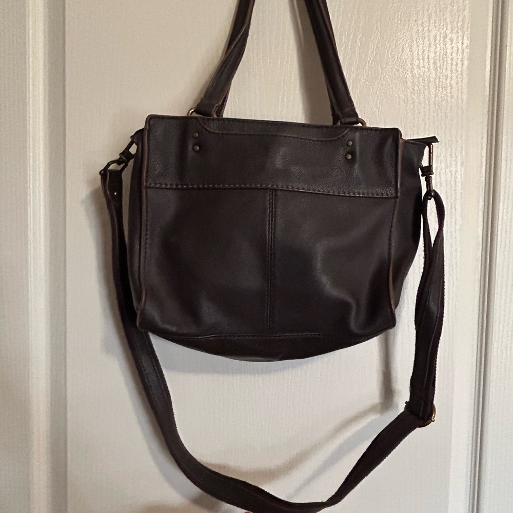 brown leather The Sak Alameda crossbody bag - Picture 2 of 7